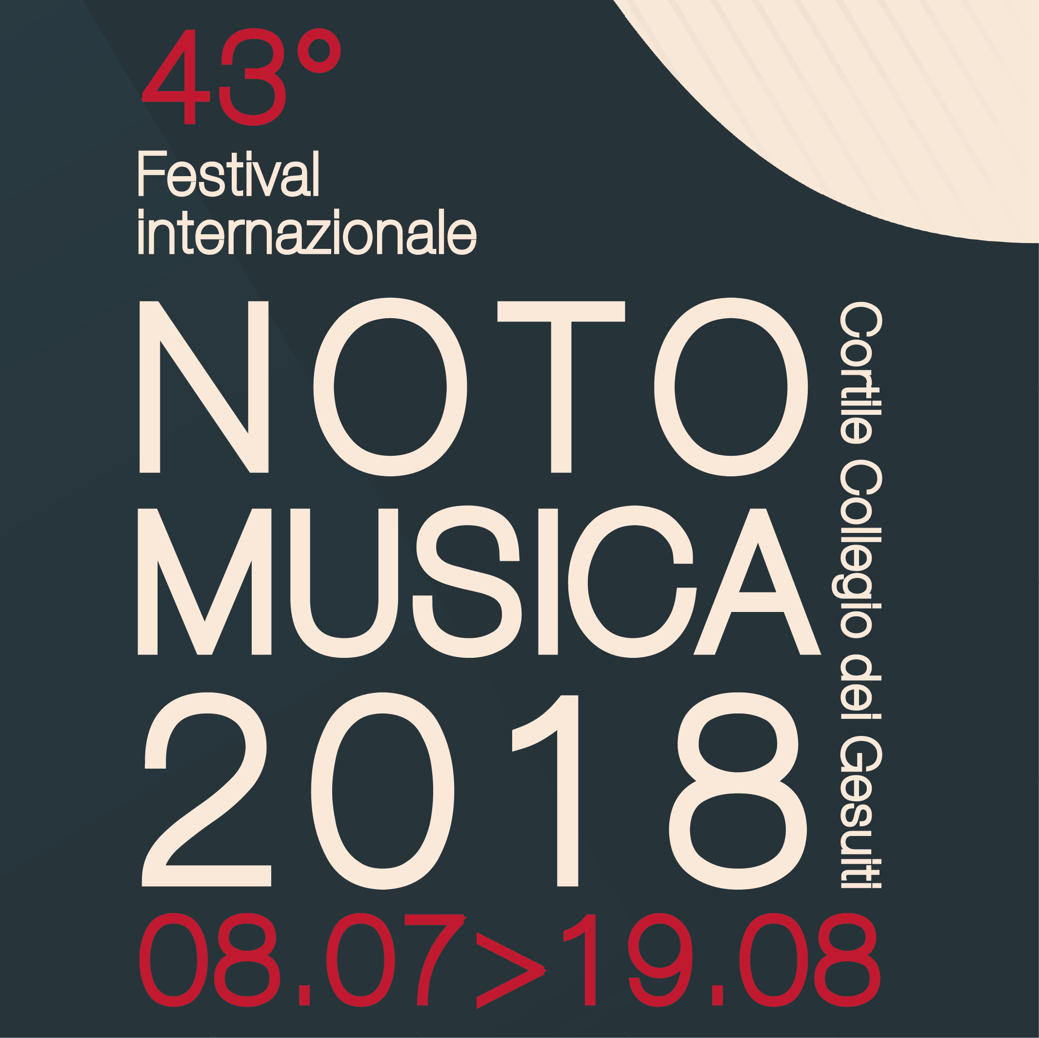 NOTO MUSICA 2018. Il programma dall’8 di Luglio al 19 di Agosto